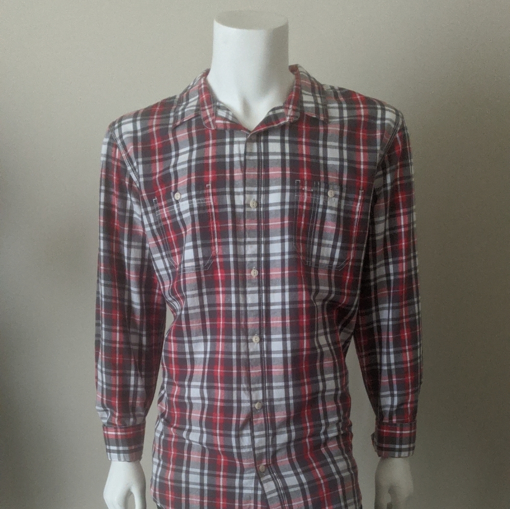 JACHS Plaid Button Down NWT!!
